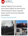 "Alevi köyündeki vatandaşlarla ilgilenilmedi" yalanı